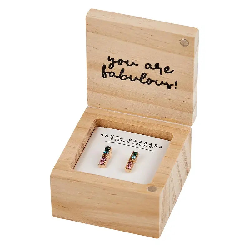 Hello Darling Treasure Box Earrings