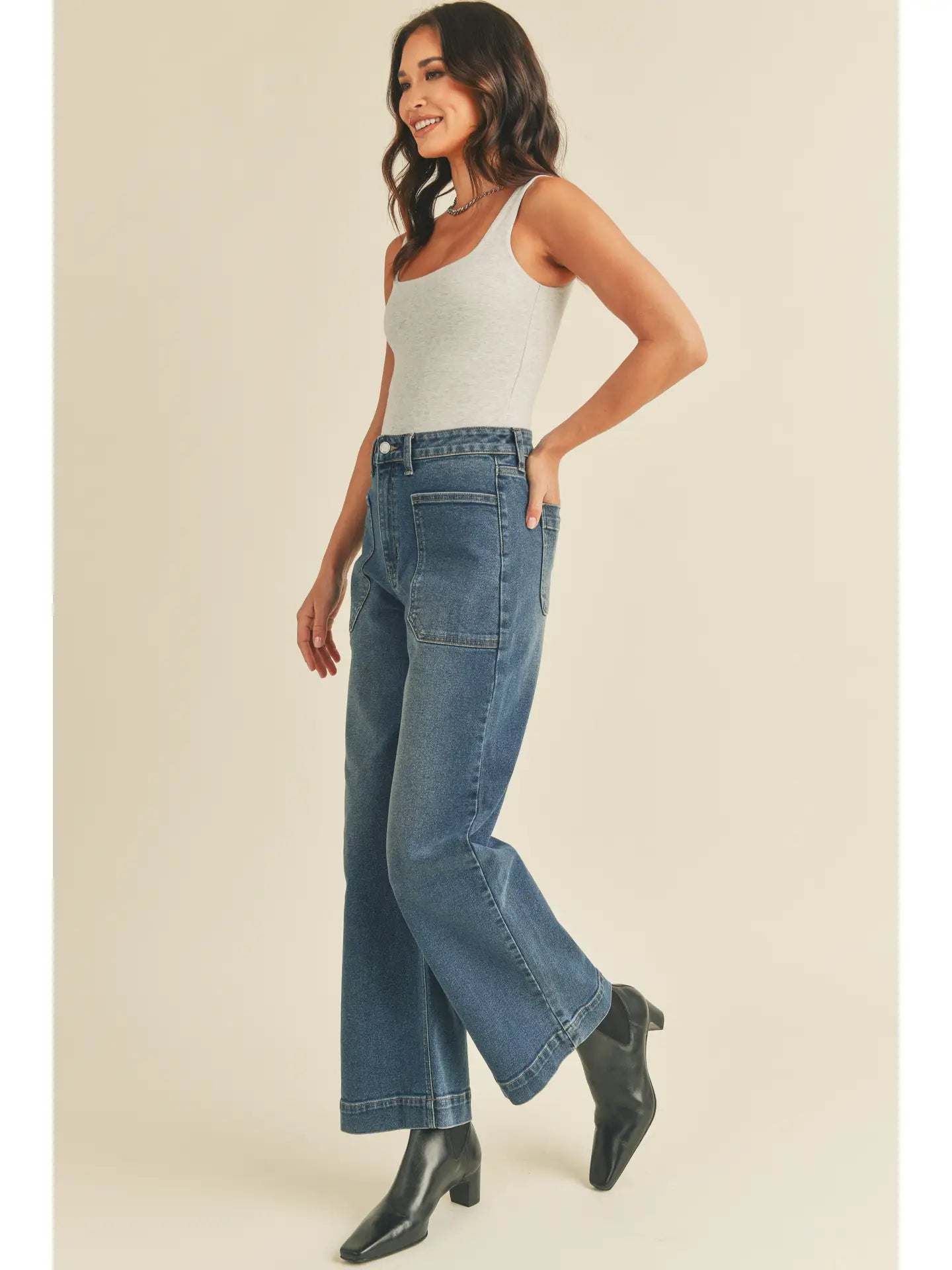 Avery High Rise Denim