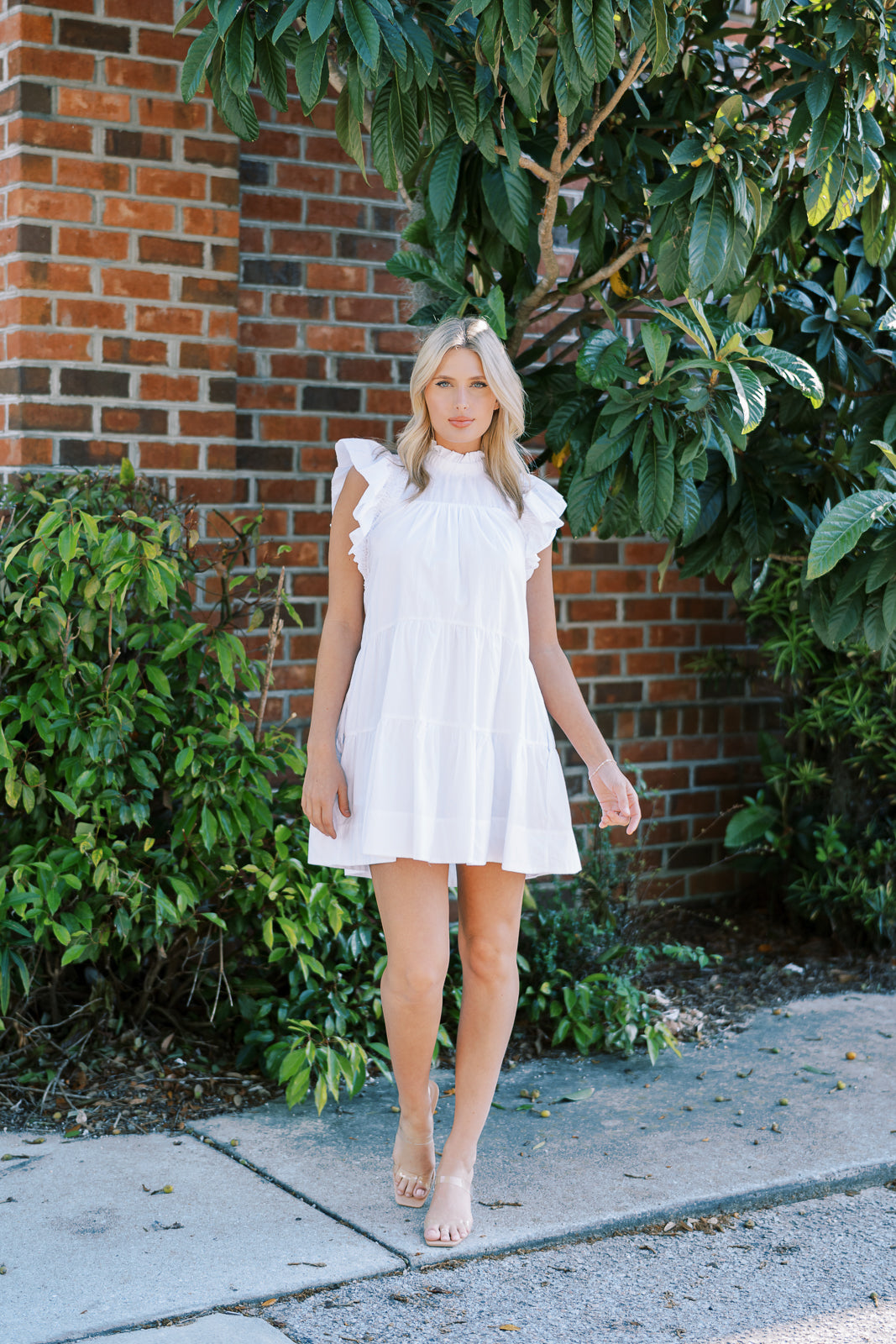 Tiered Mini Dress